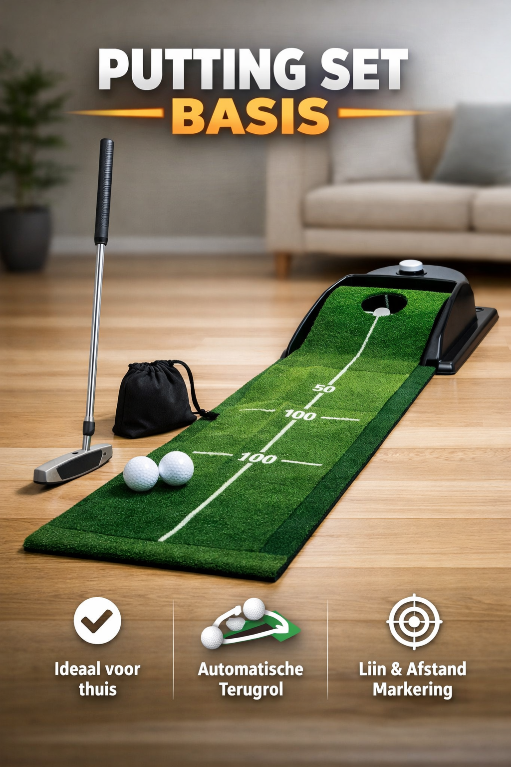 Putting Set Basis – Ideaal voor Thuisgebruik