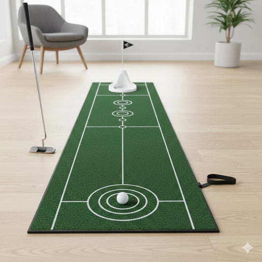 EagleEye Golf Mat – Jouw Persoonlijke Indoor Driving Range